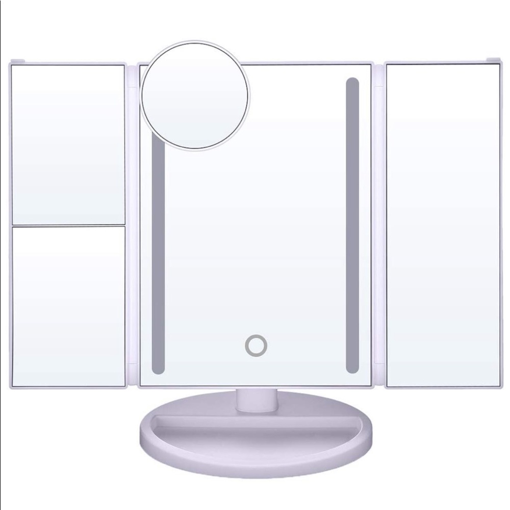 Vanity Makeup Mirror with 1X/2X/3X/10X LED